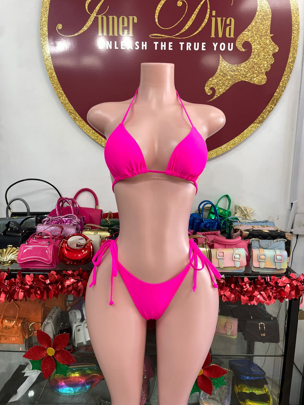 Colourful 3pc Swimsuit