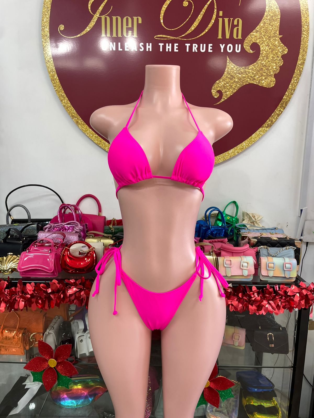 Colourful 3pc Swimsuit