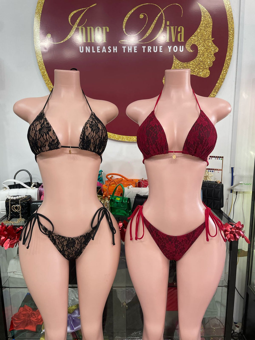 Lace 3 Piece Swimwear