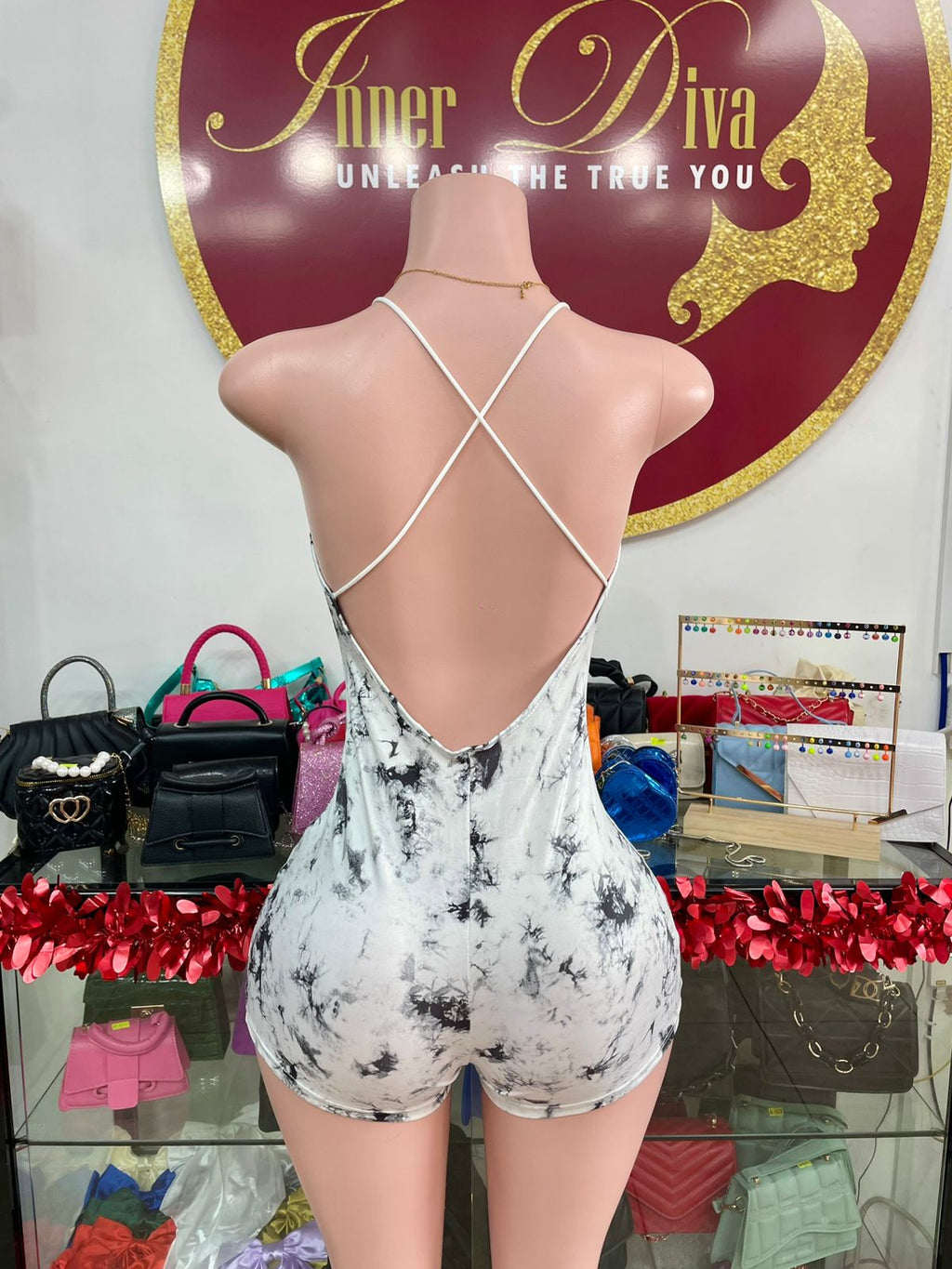 Marble Romper
