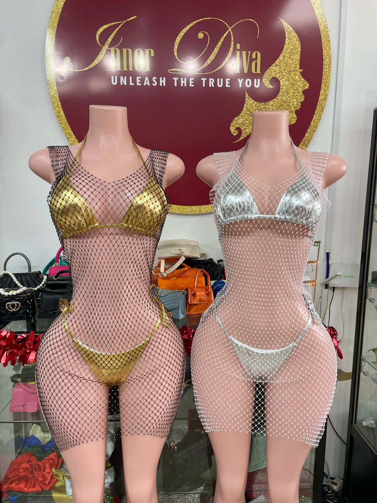 Rhinestone Throwover