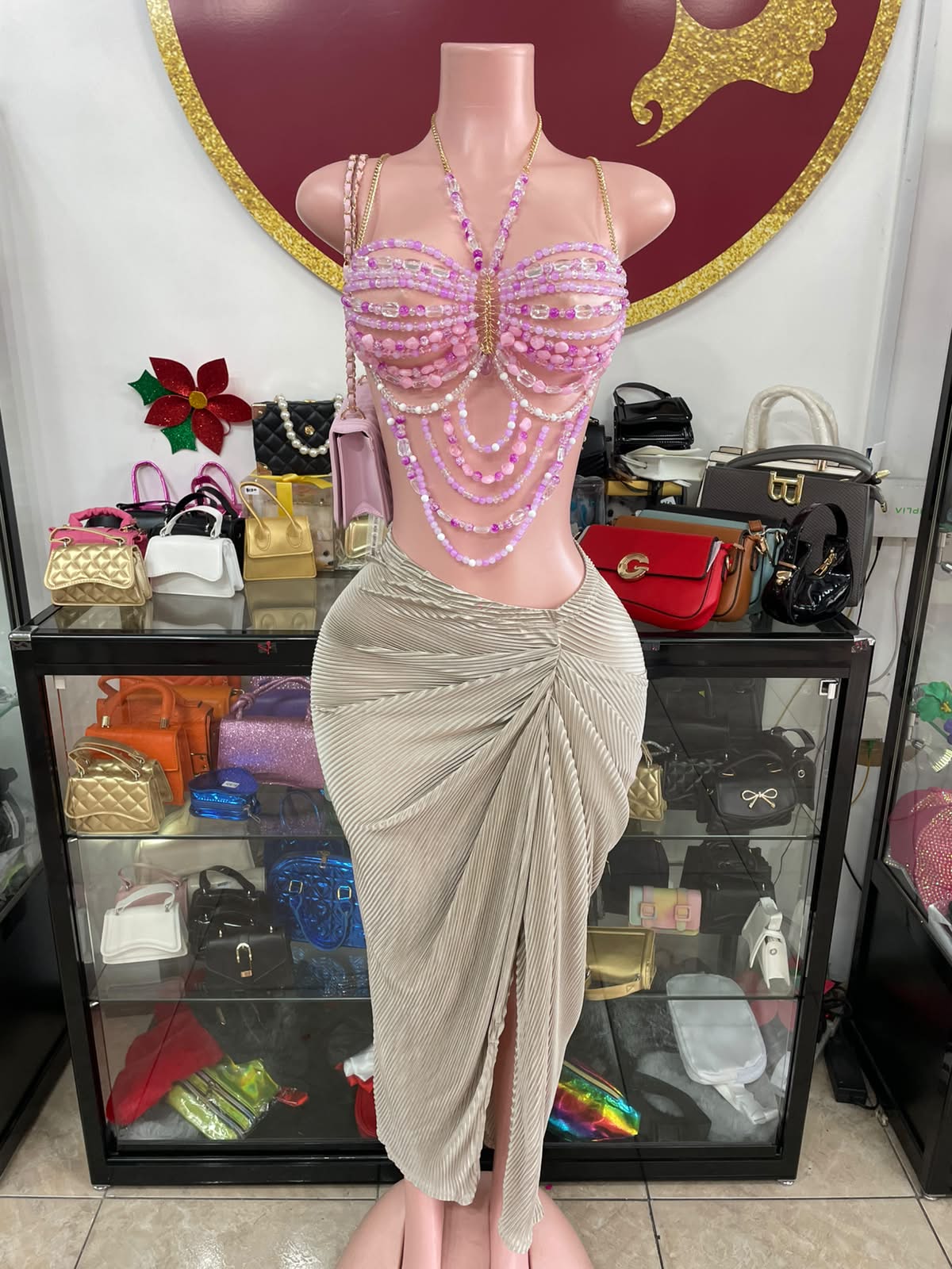 Beaded Chain Top