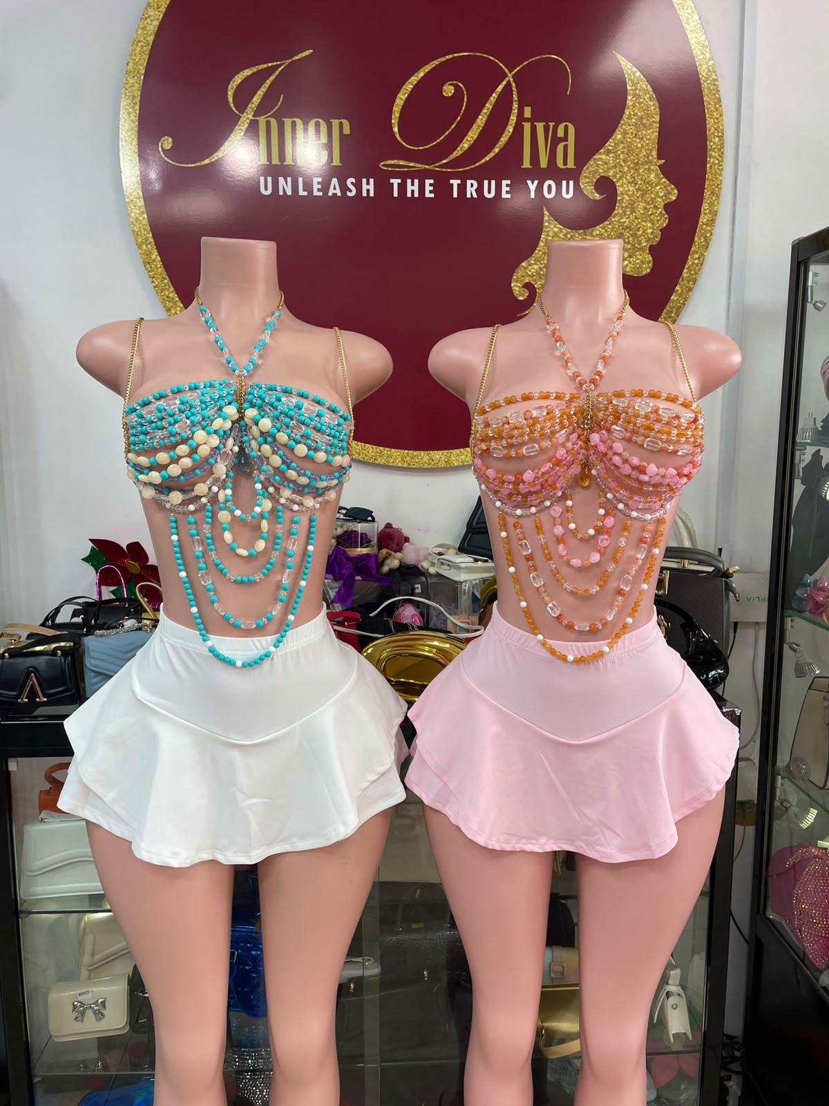 Beaded Chain Top