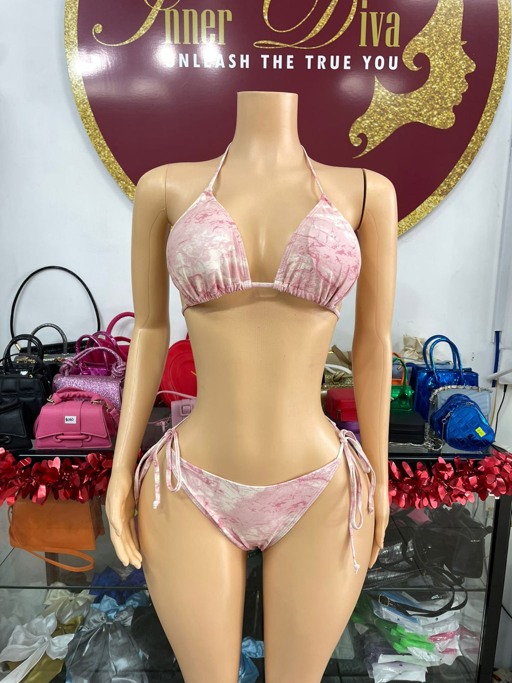 Pink 3Piece Swim