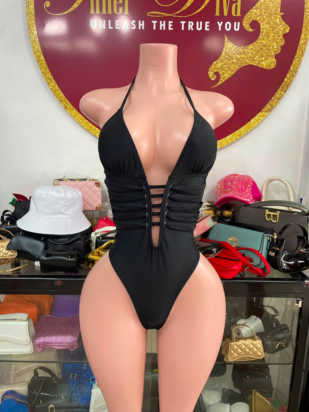 Black Monokini