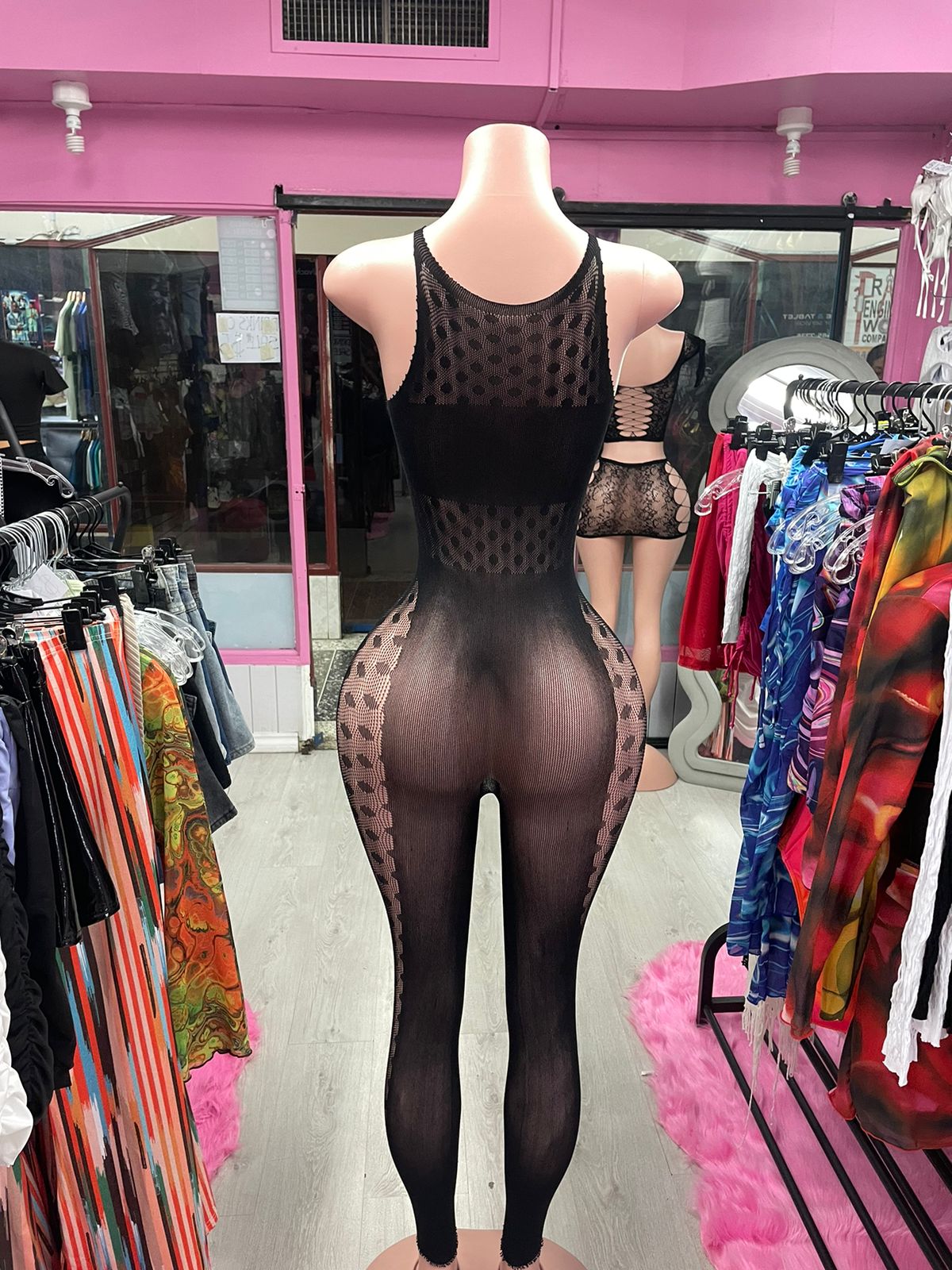 Mesh Jumpsuit