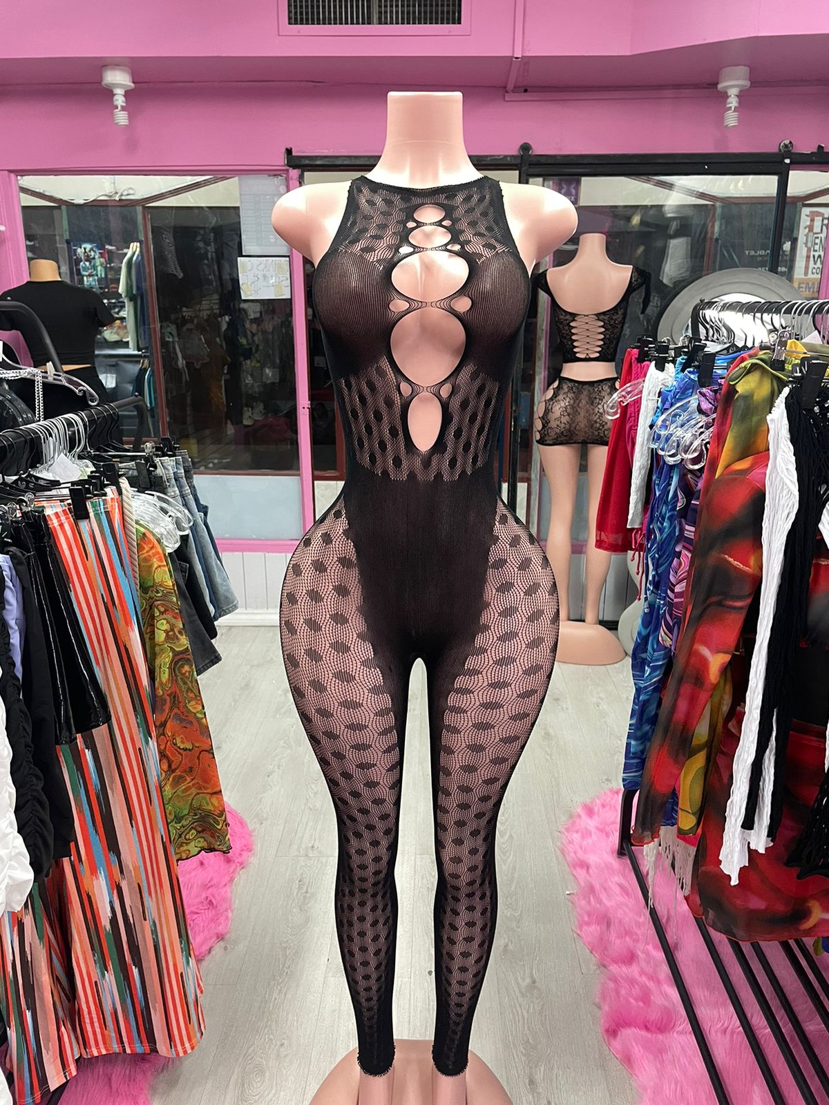 Mesh Jumpsuit