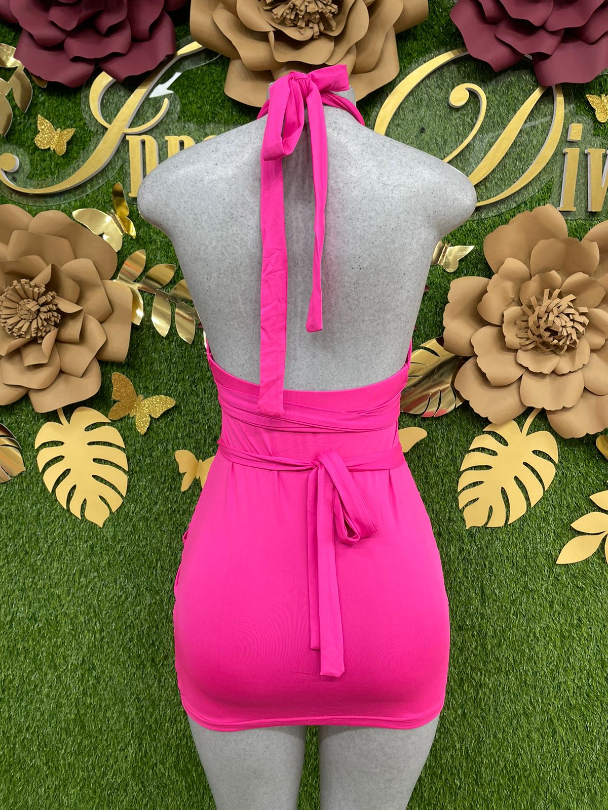 Pink dress