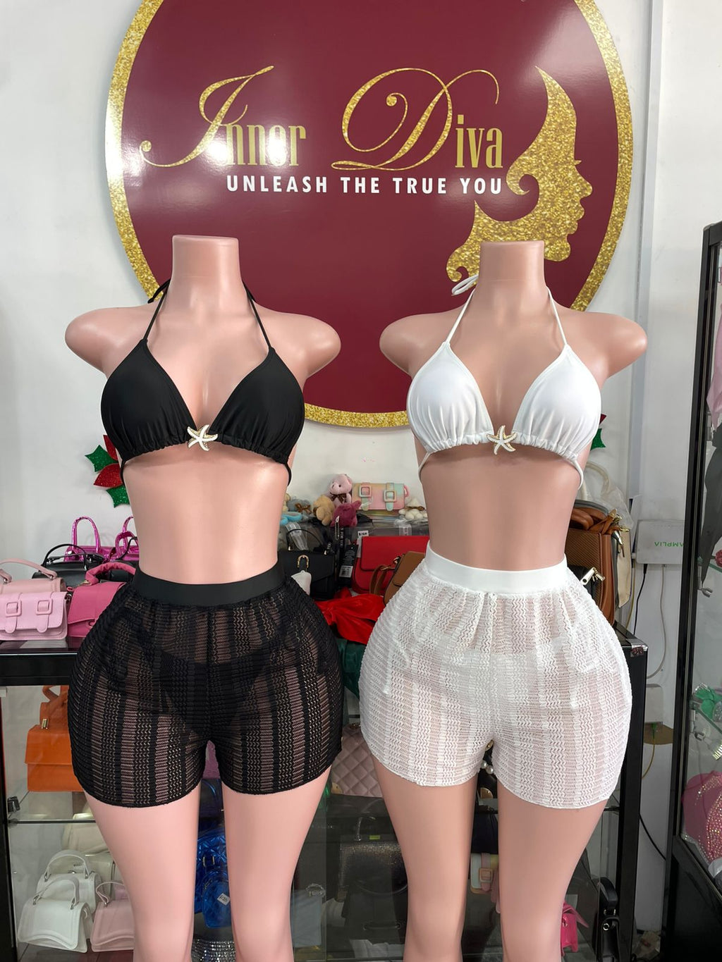 Mesh Pants 3pc