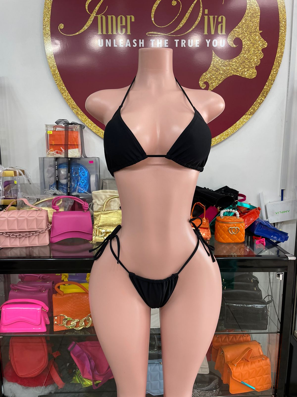 Black 3pc Swimsuit