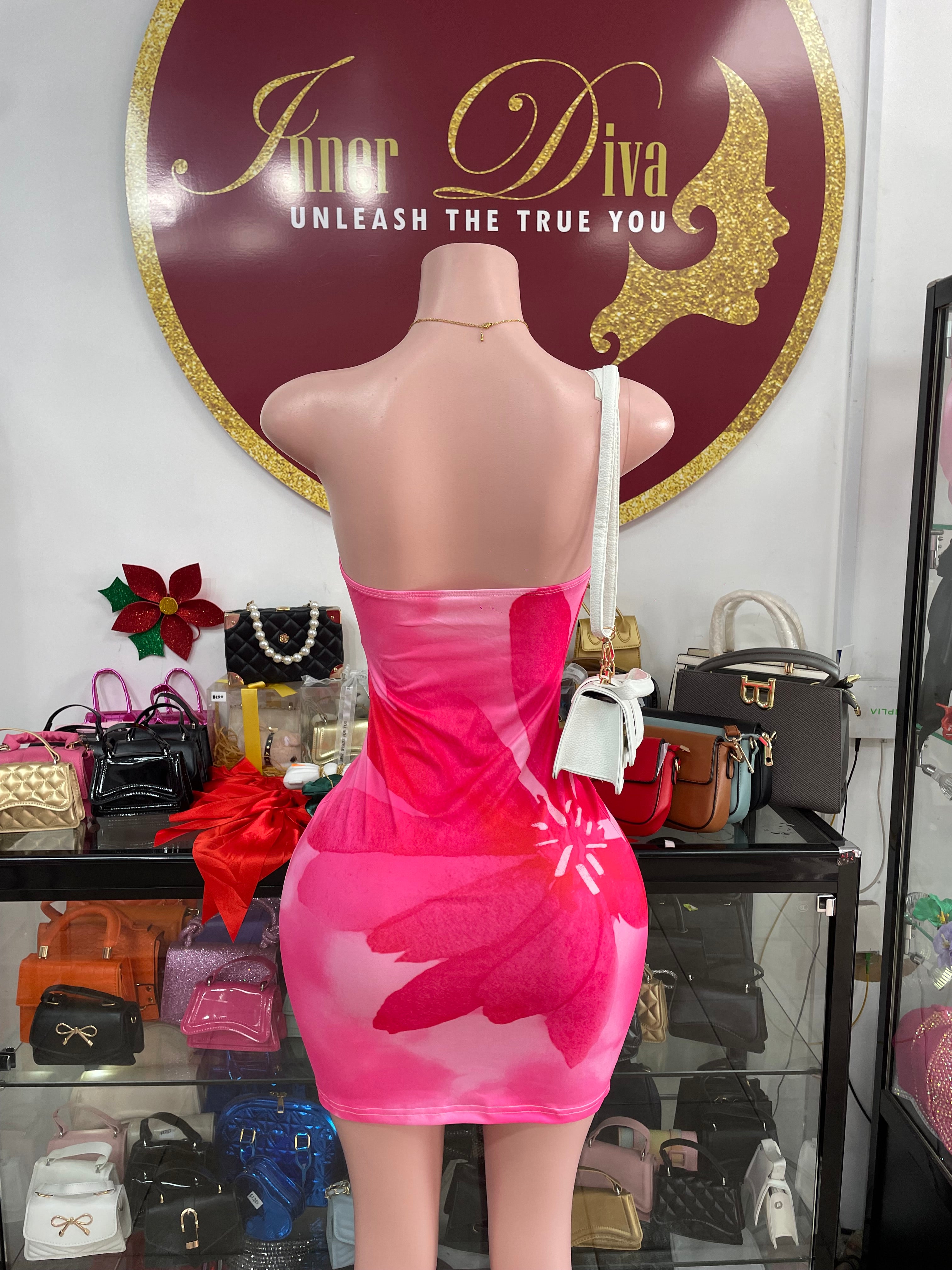 Pink Tube Dress