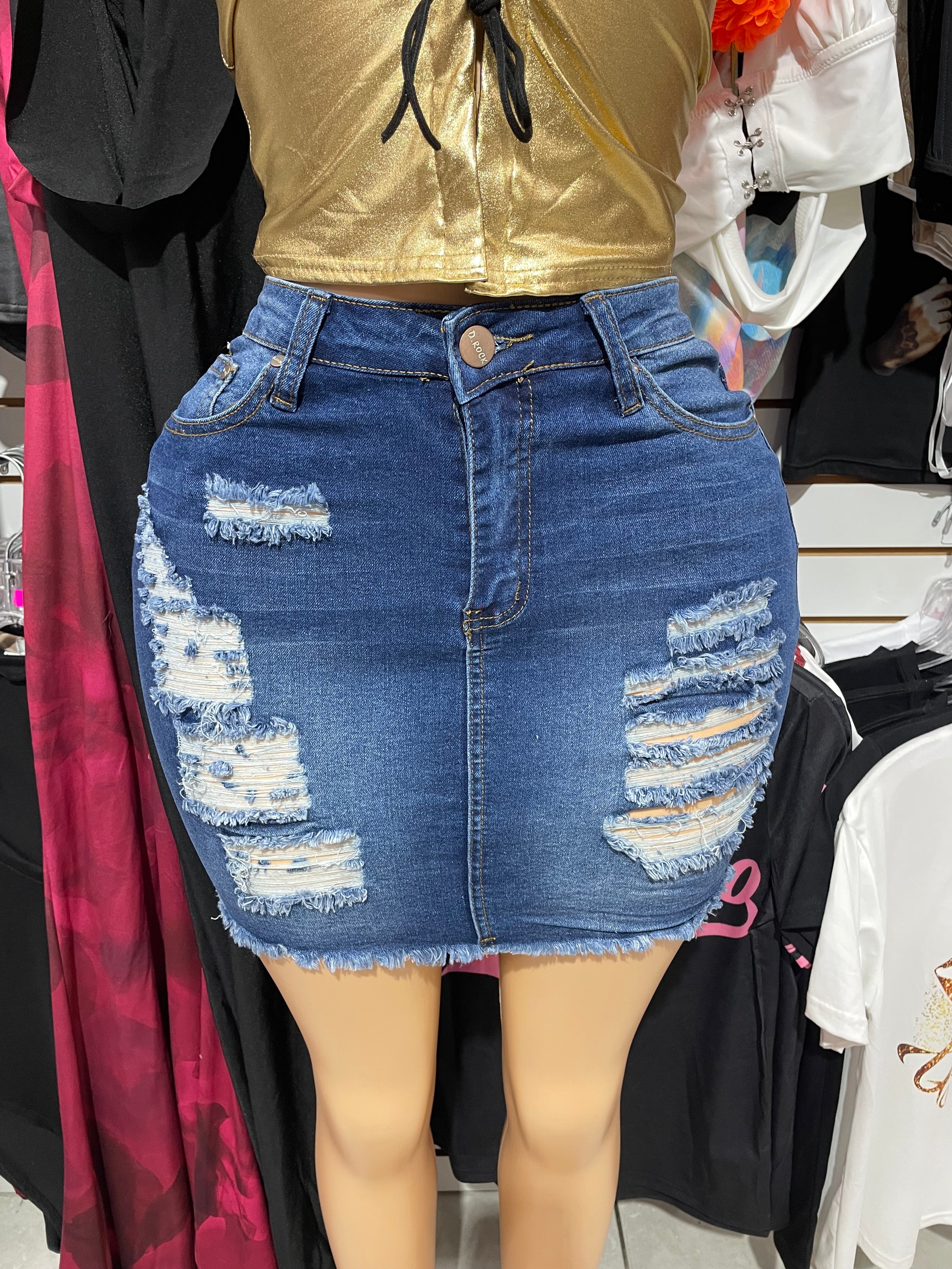 Denim Skirt