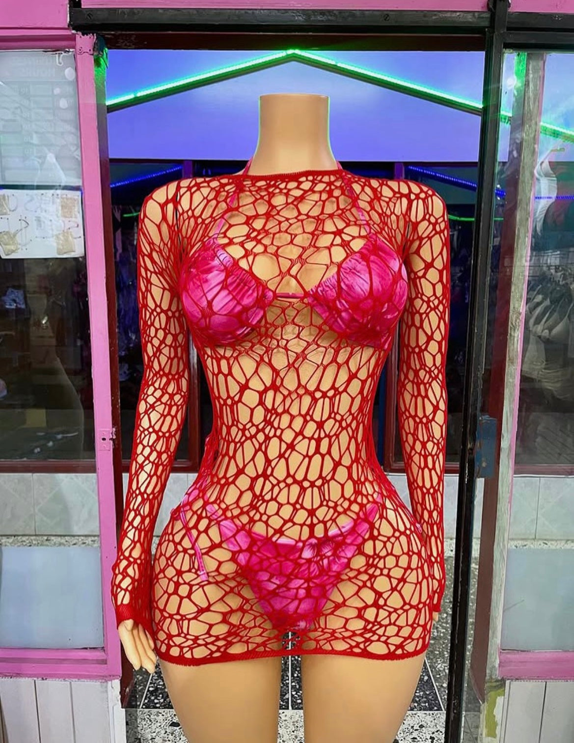 Fishnet Dress Coverup