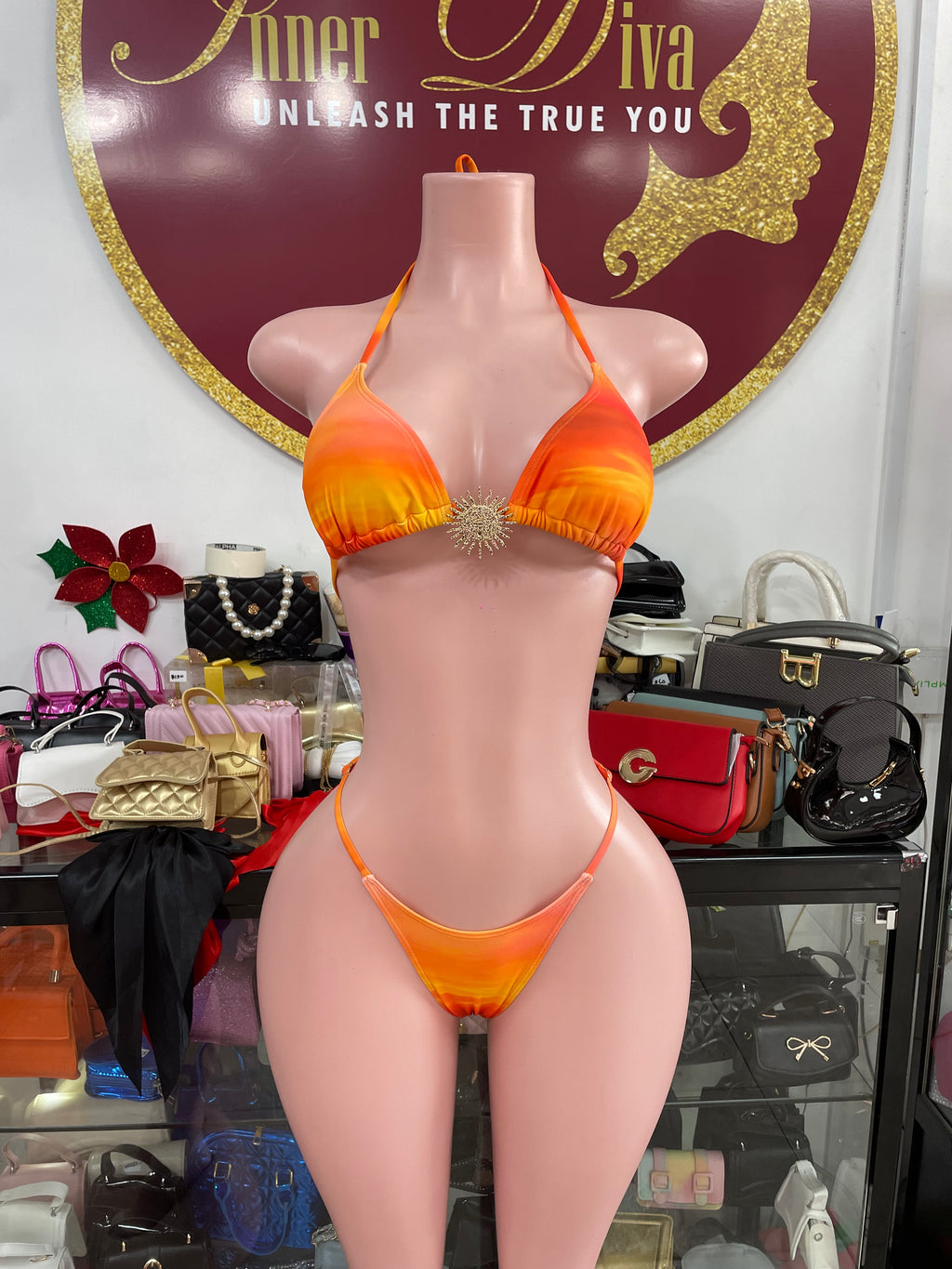 Orange Bikini