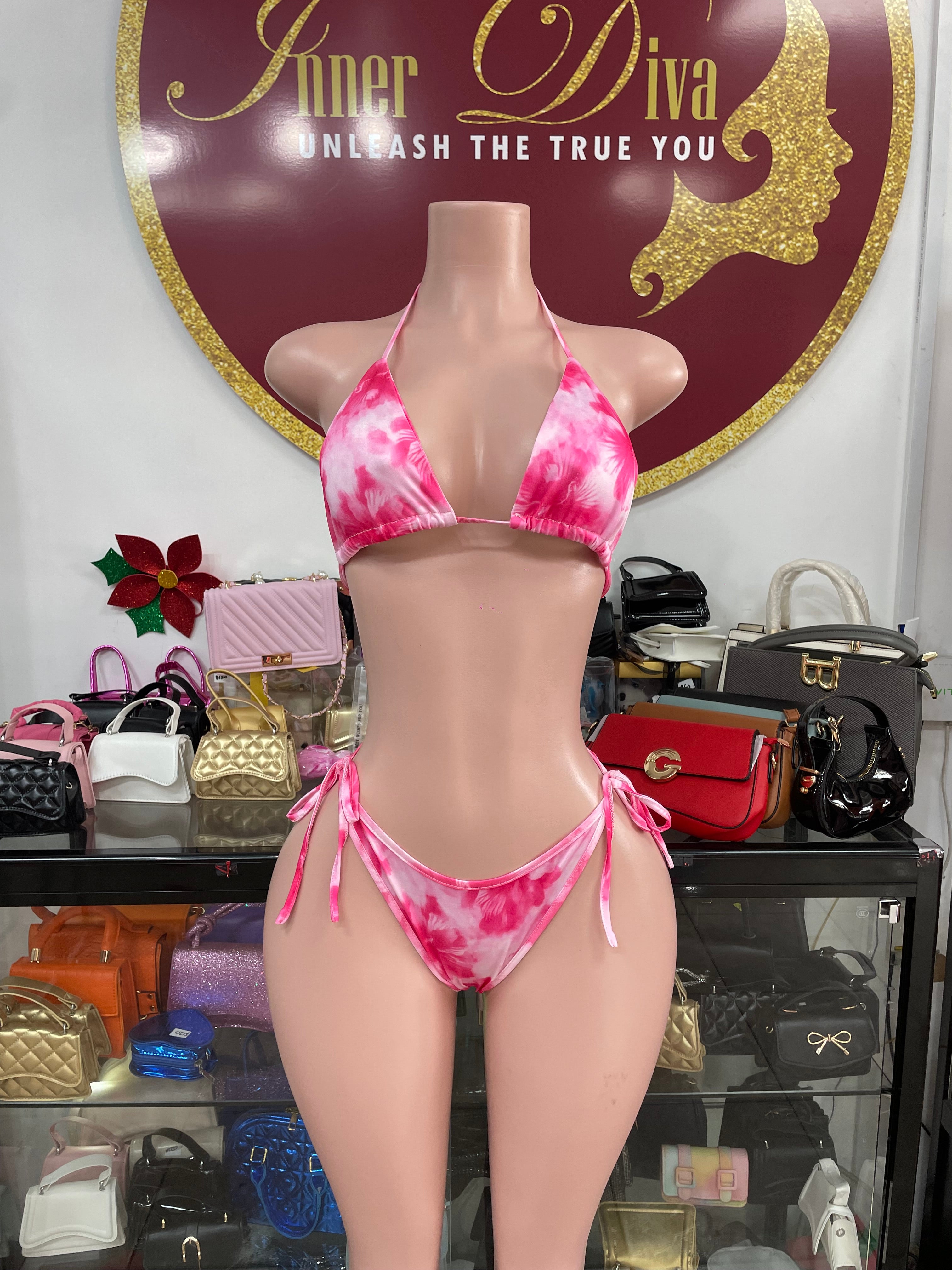 Pink Ruffle 3 Piece