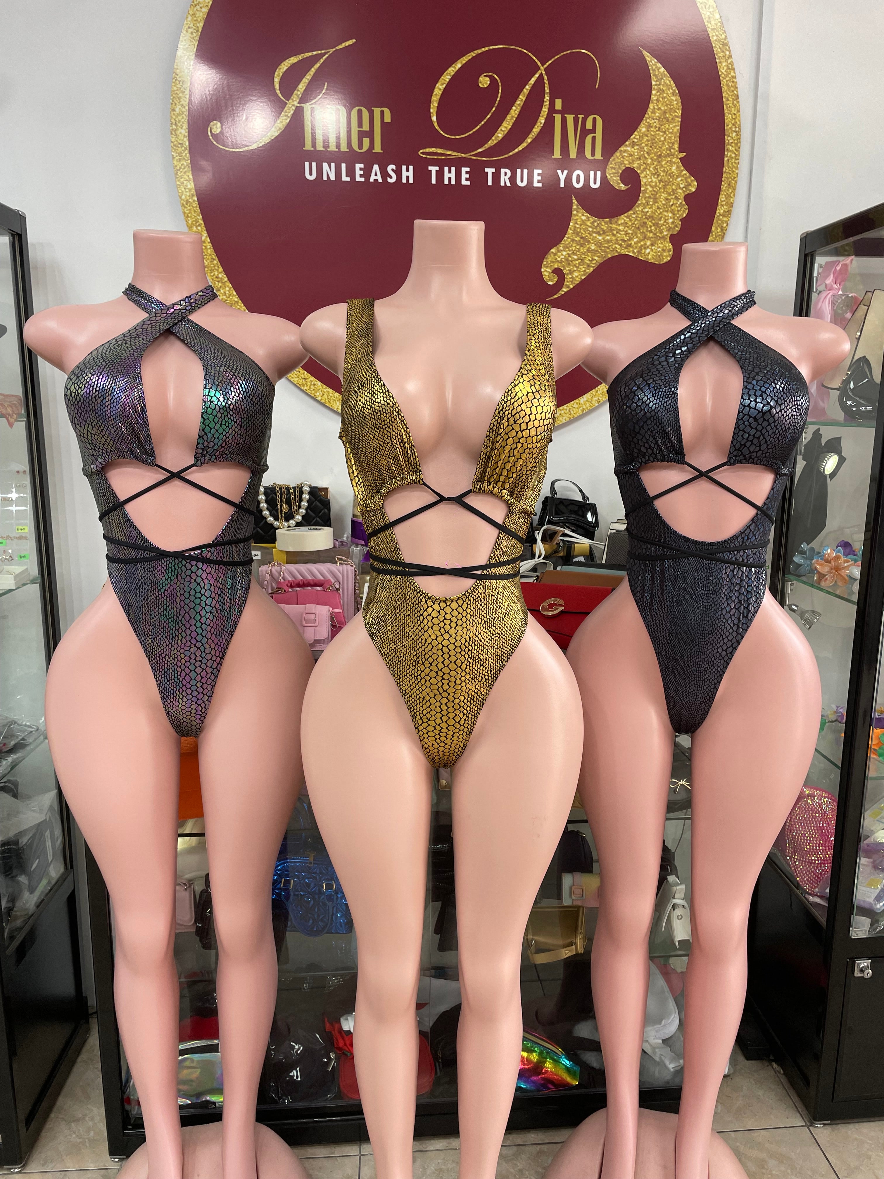 Metallic Monokini