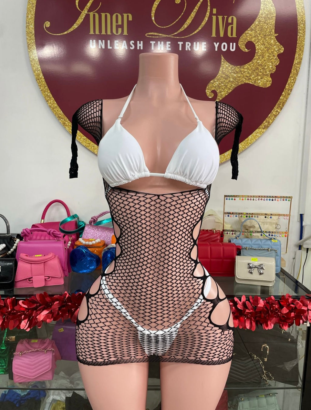 Fishnet Dress