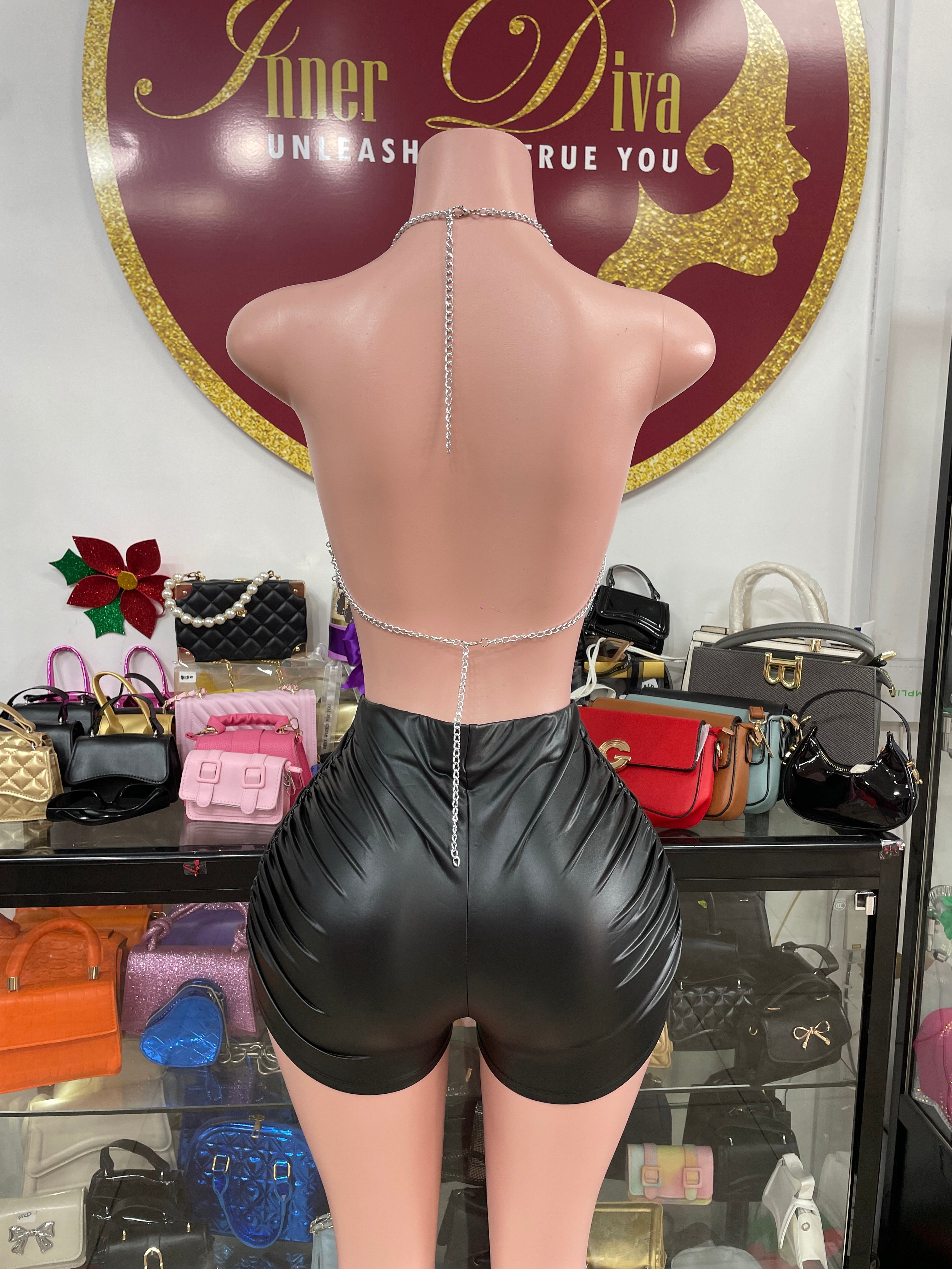 Silver Chain Top