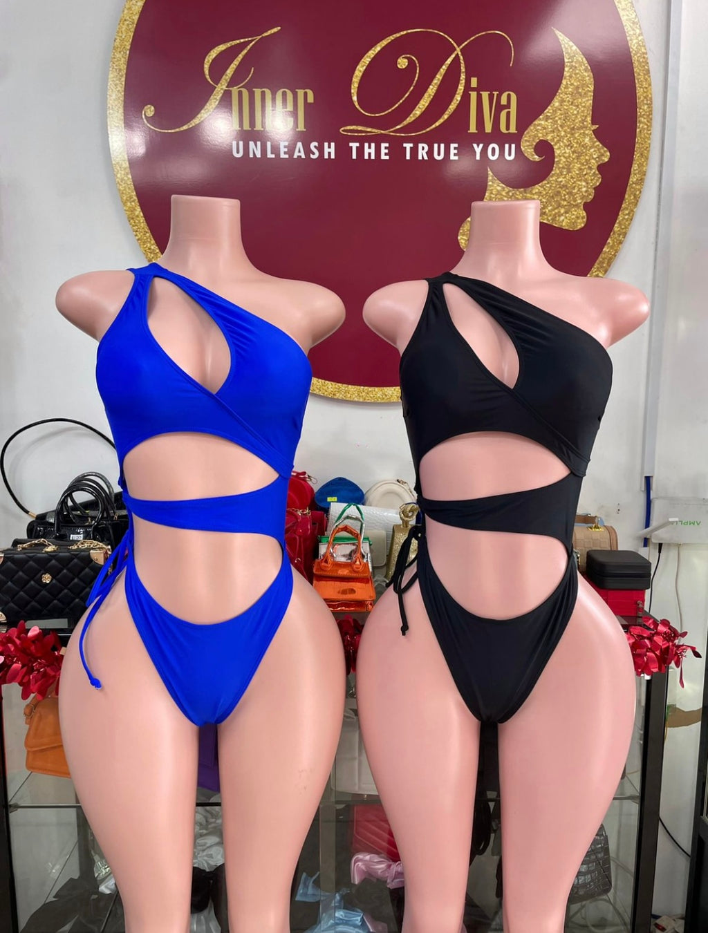 One Shoulder Monokini