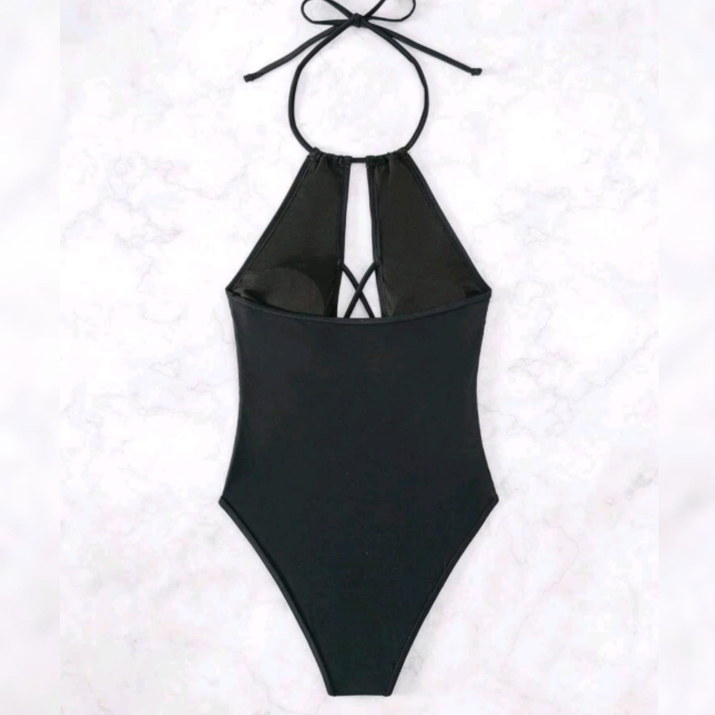 Black Sequin Monokini