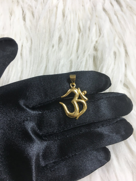 24k gold plated pendant