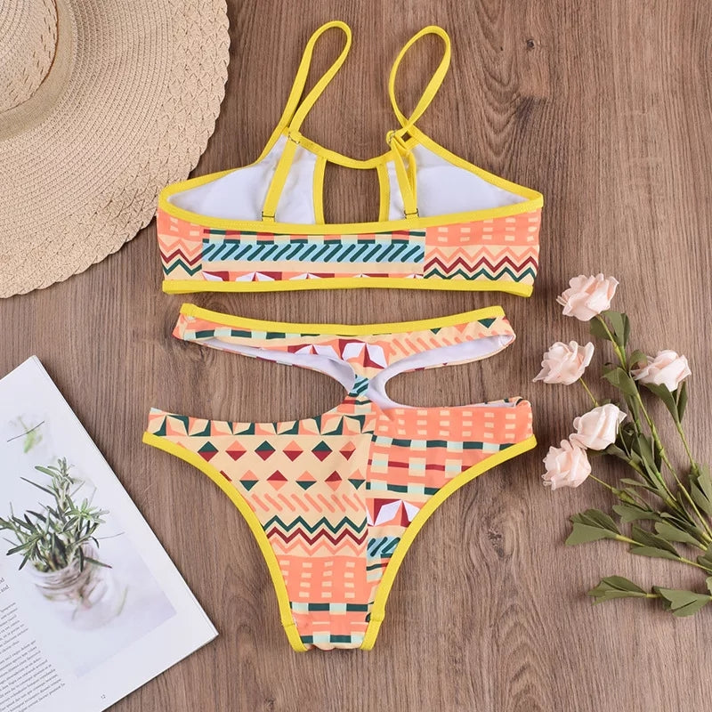 Hollow bikini