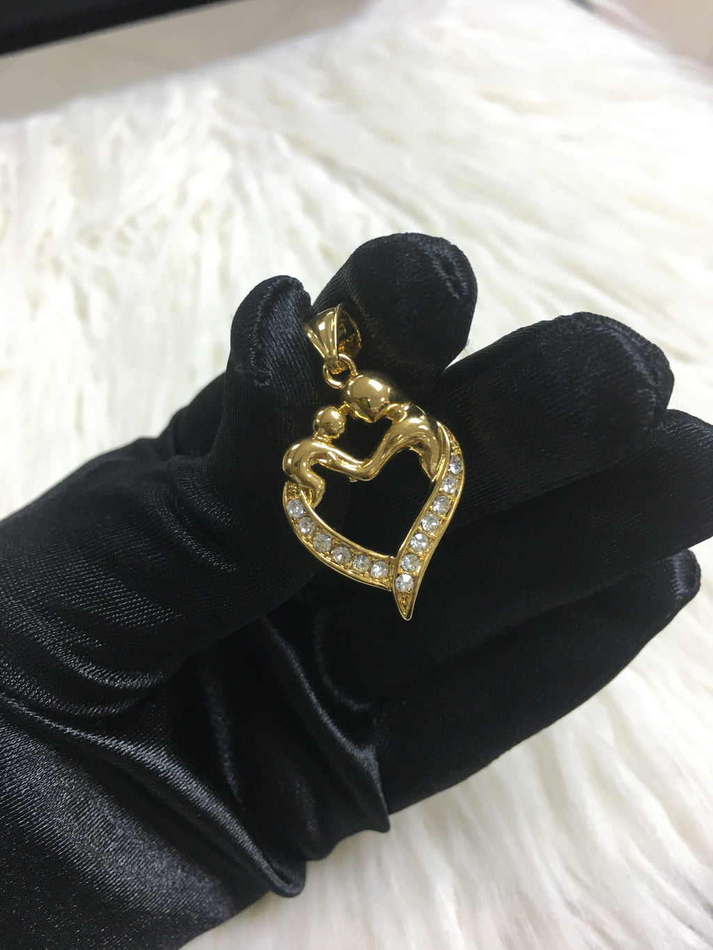 24k gold plated pendant