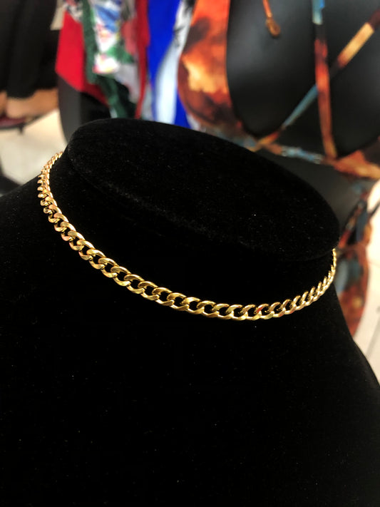Gold Plated Stainless Steel Anklet