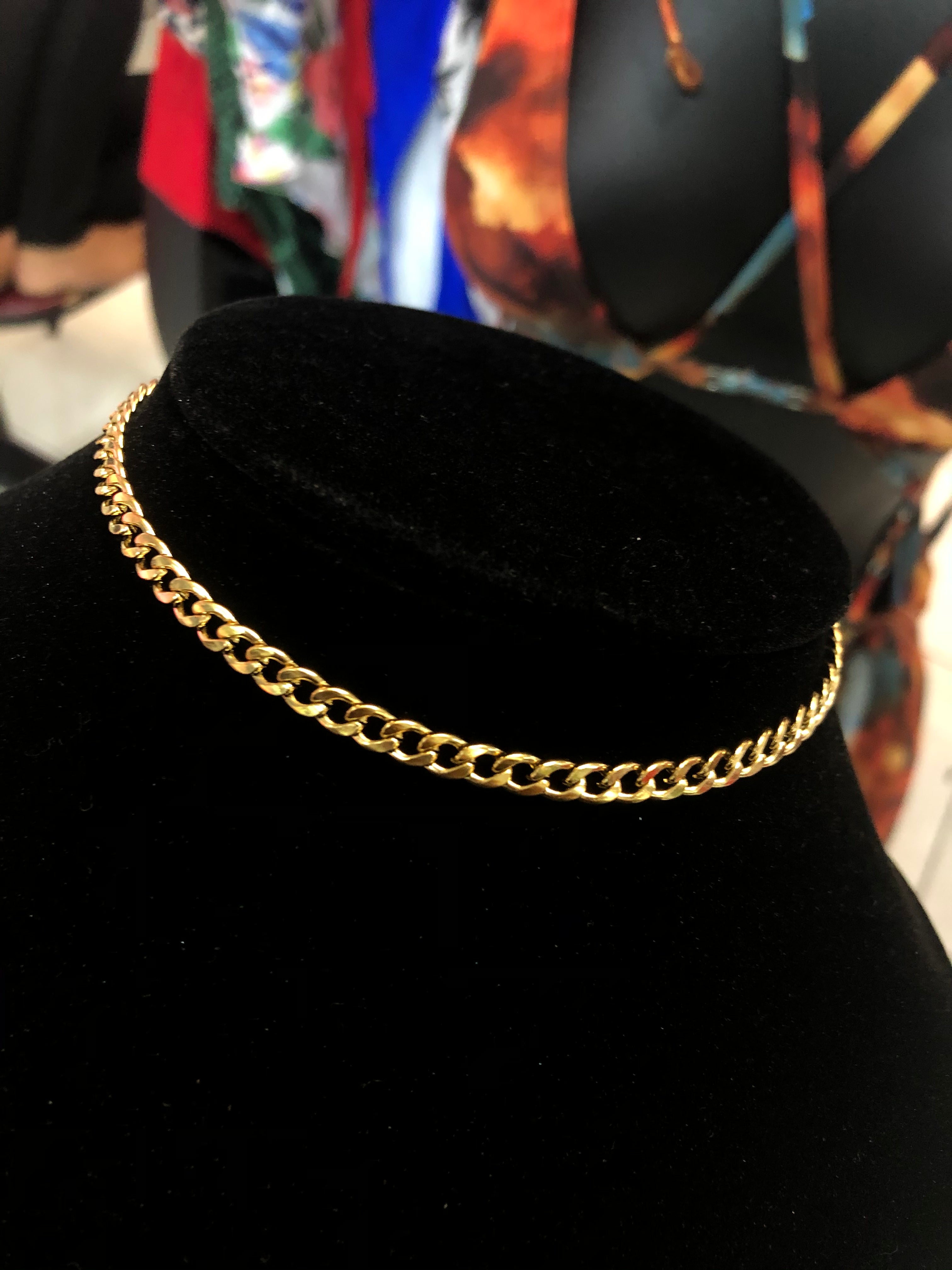 Gold Plated Stainless Steel Anklet