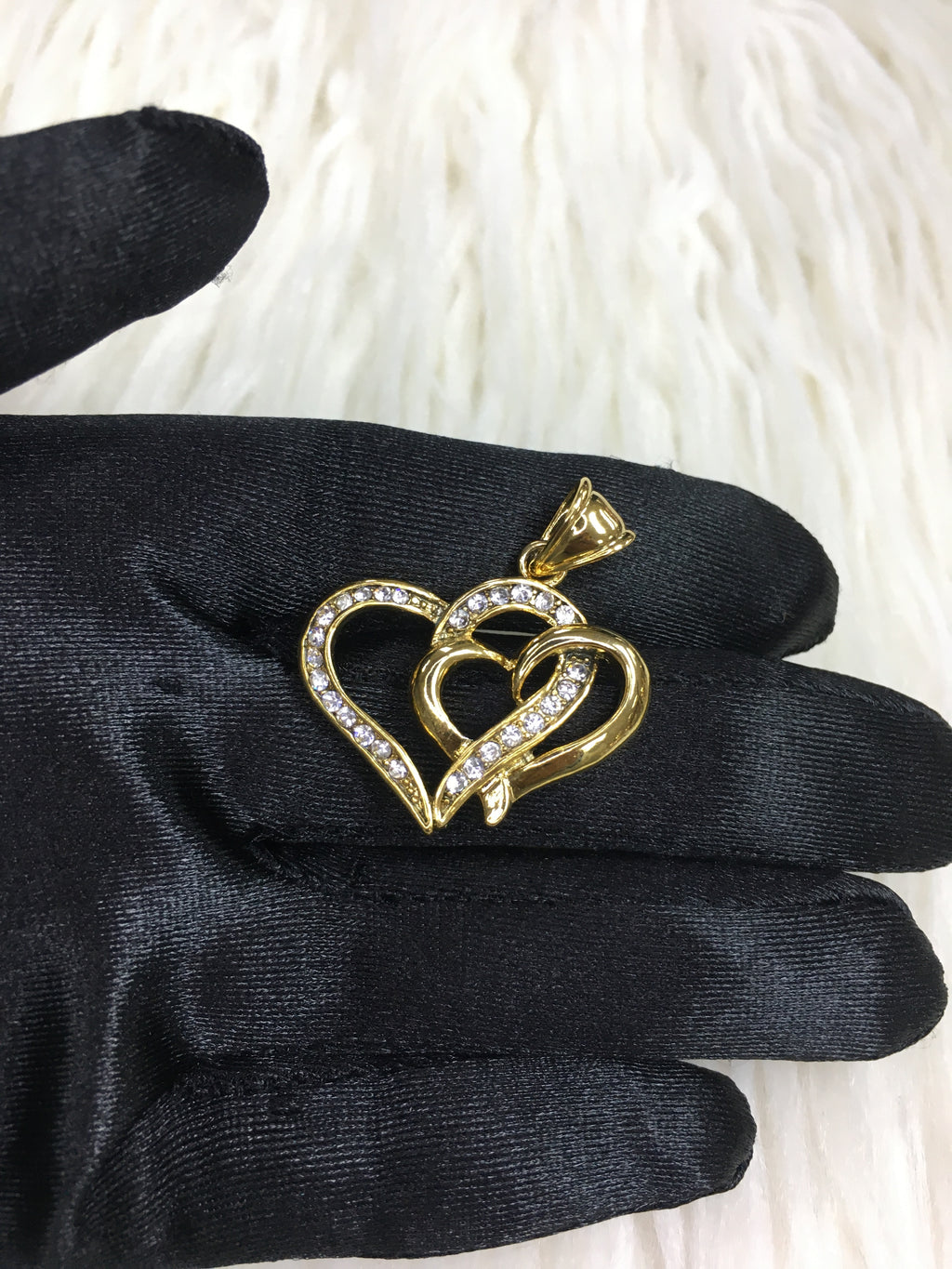 24k gold plated pendant