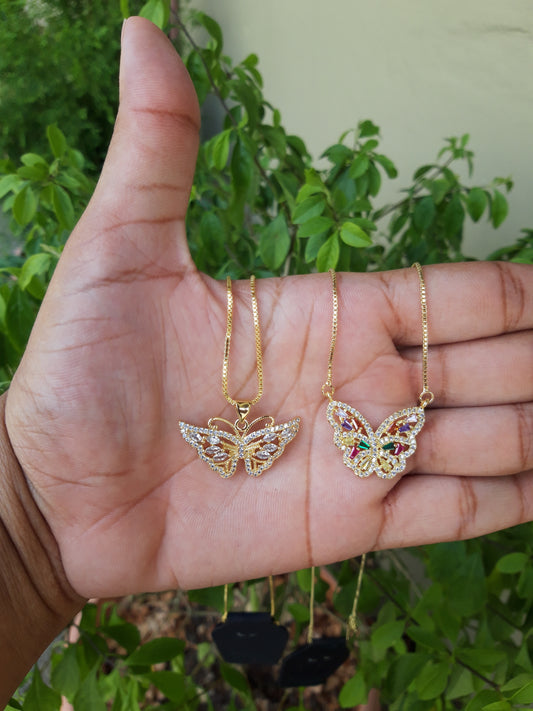 Butterfly necklace