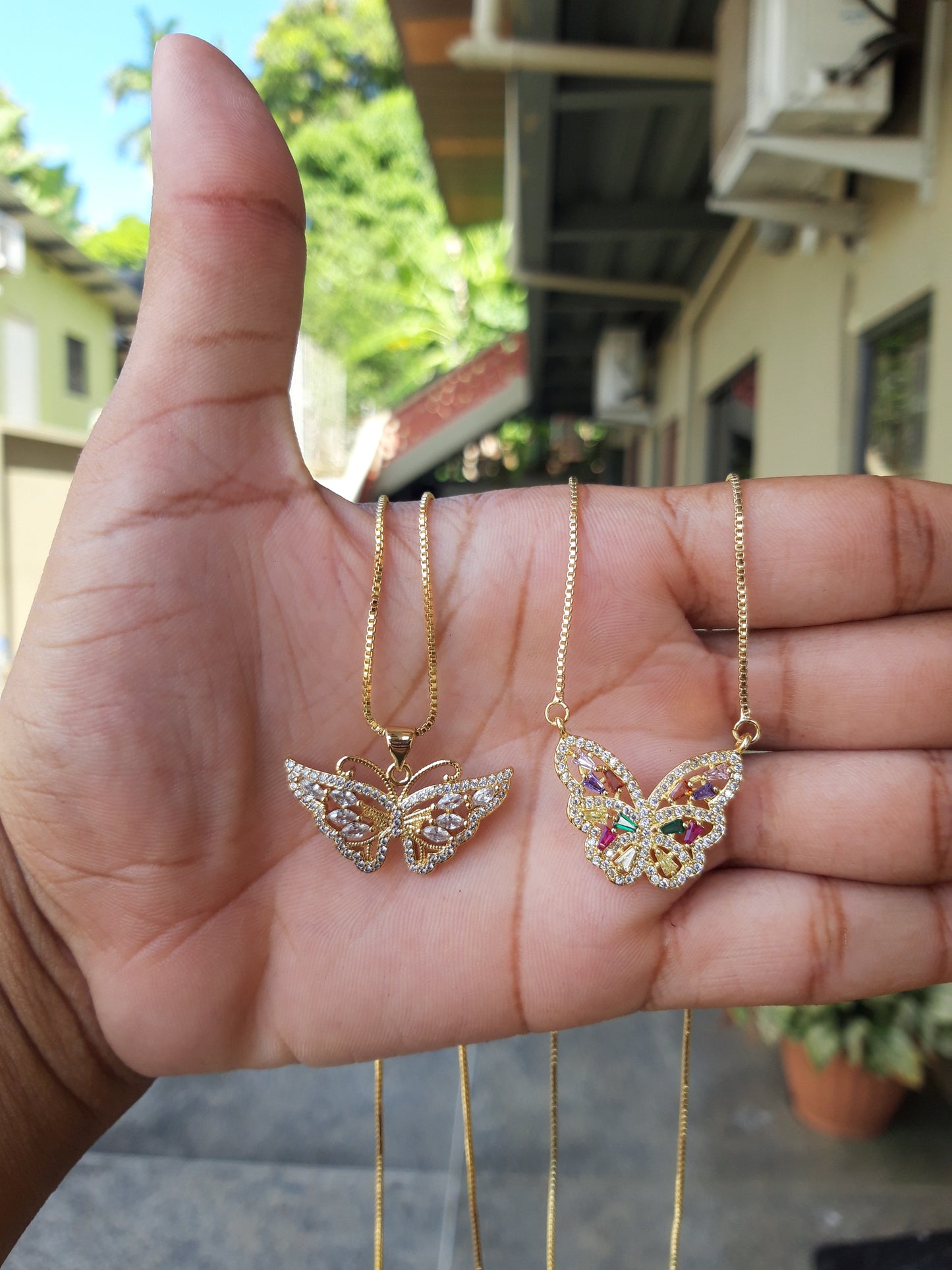 Butterfly necklace