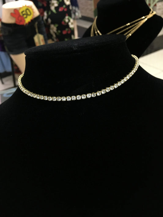 CZ Choker Chain