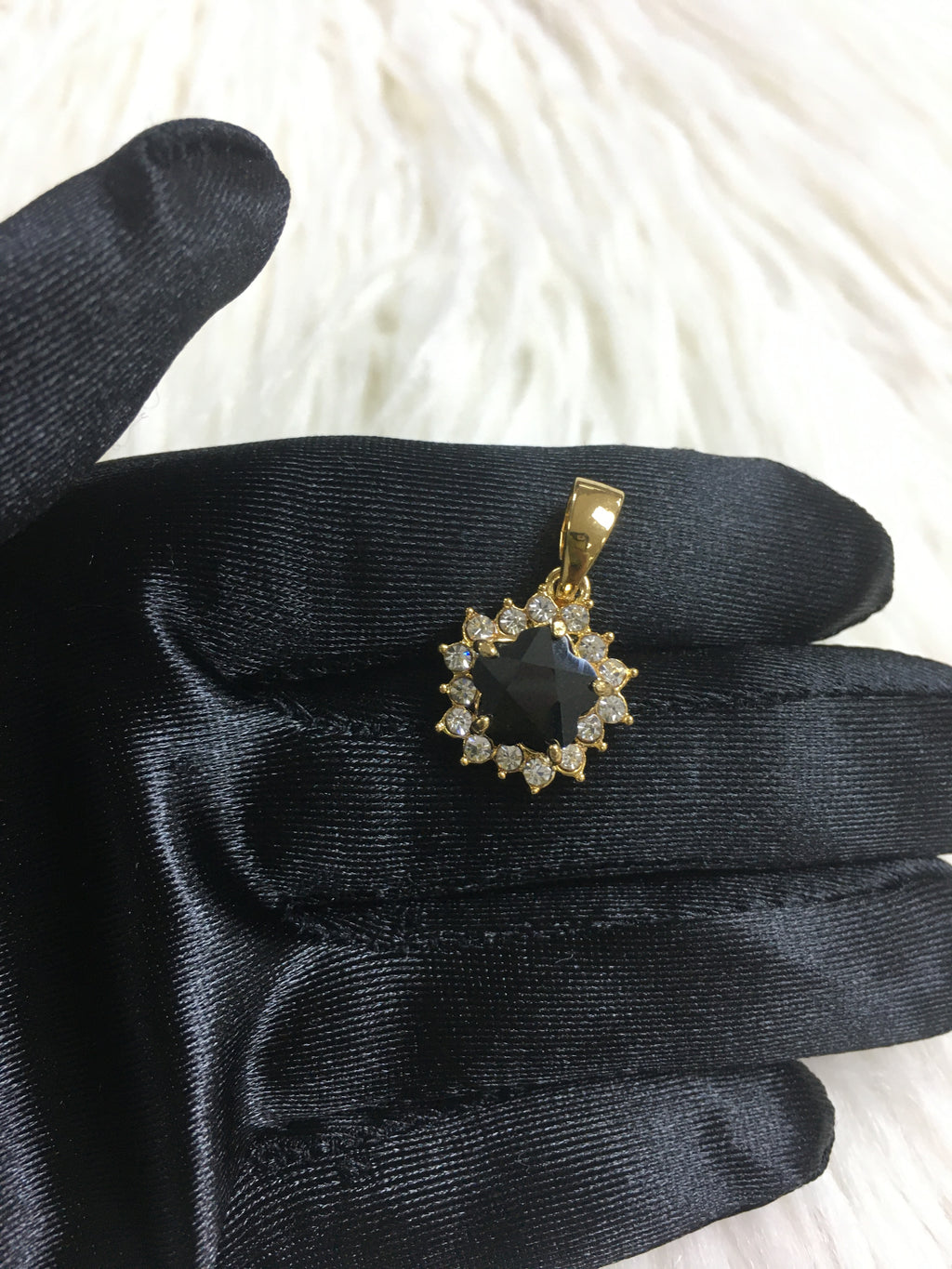 24k gold plated pendant