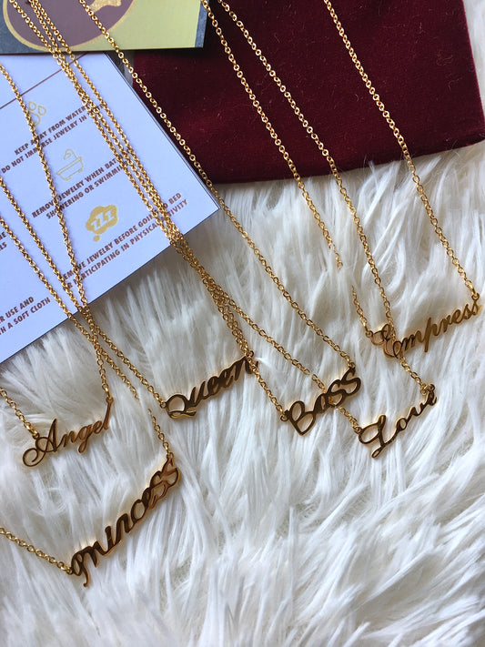 24K Gold Plated Necklaces