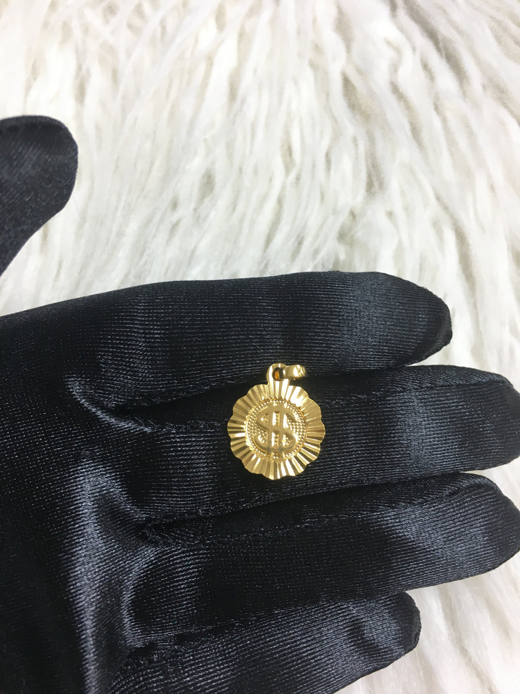 24k gold plated pendant