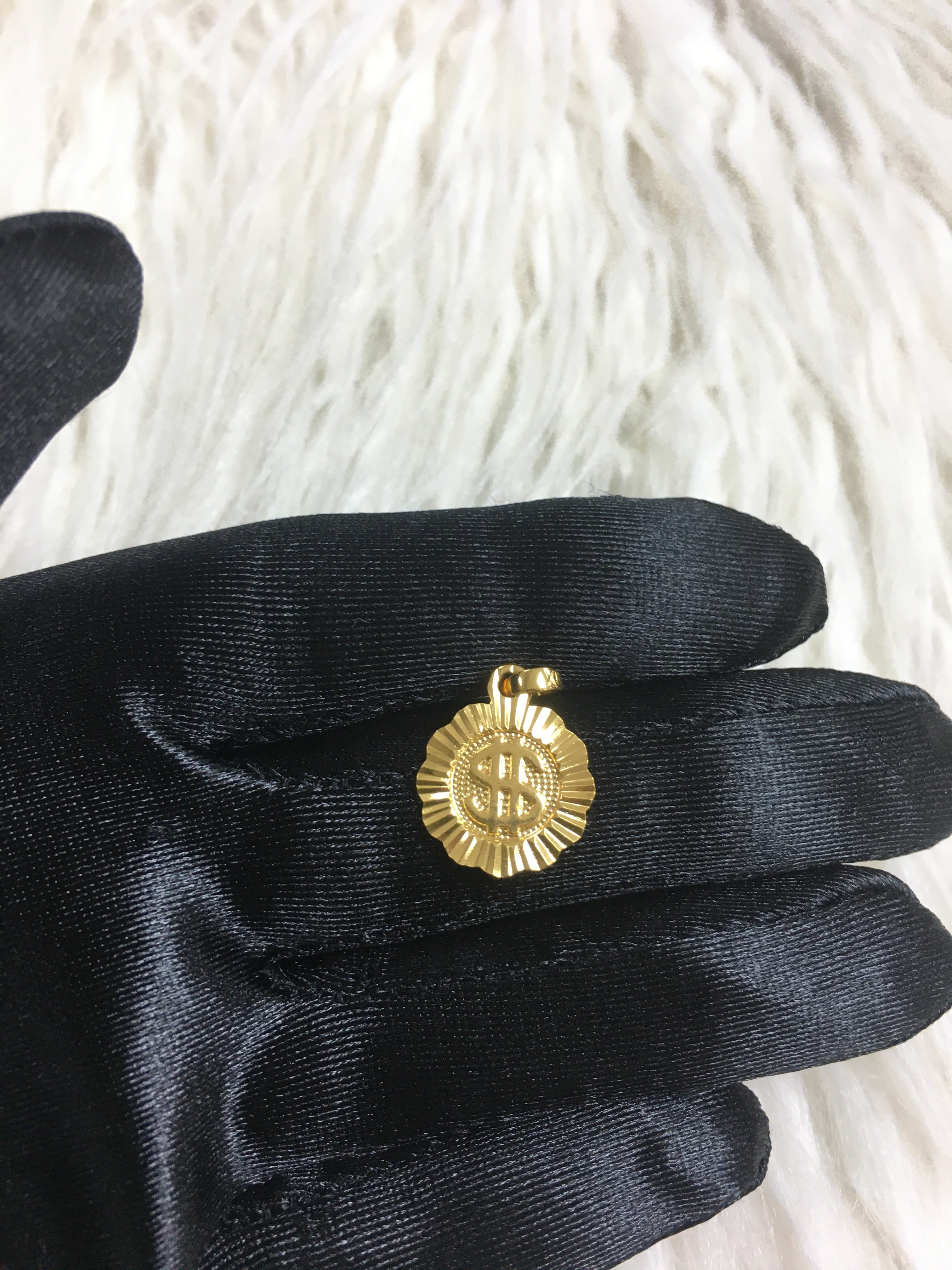 24k gold plated pendant