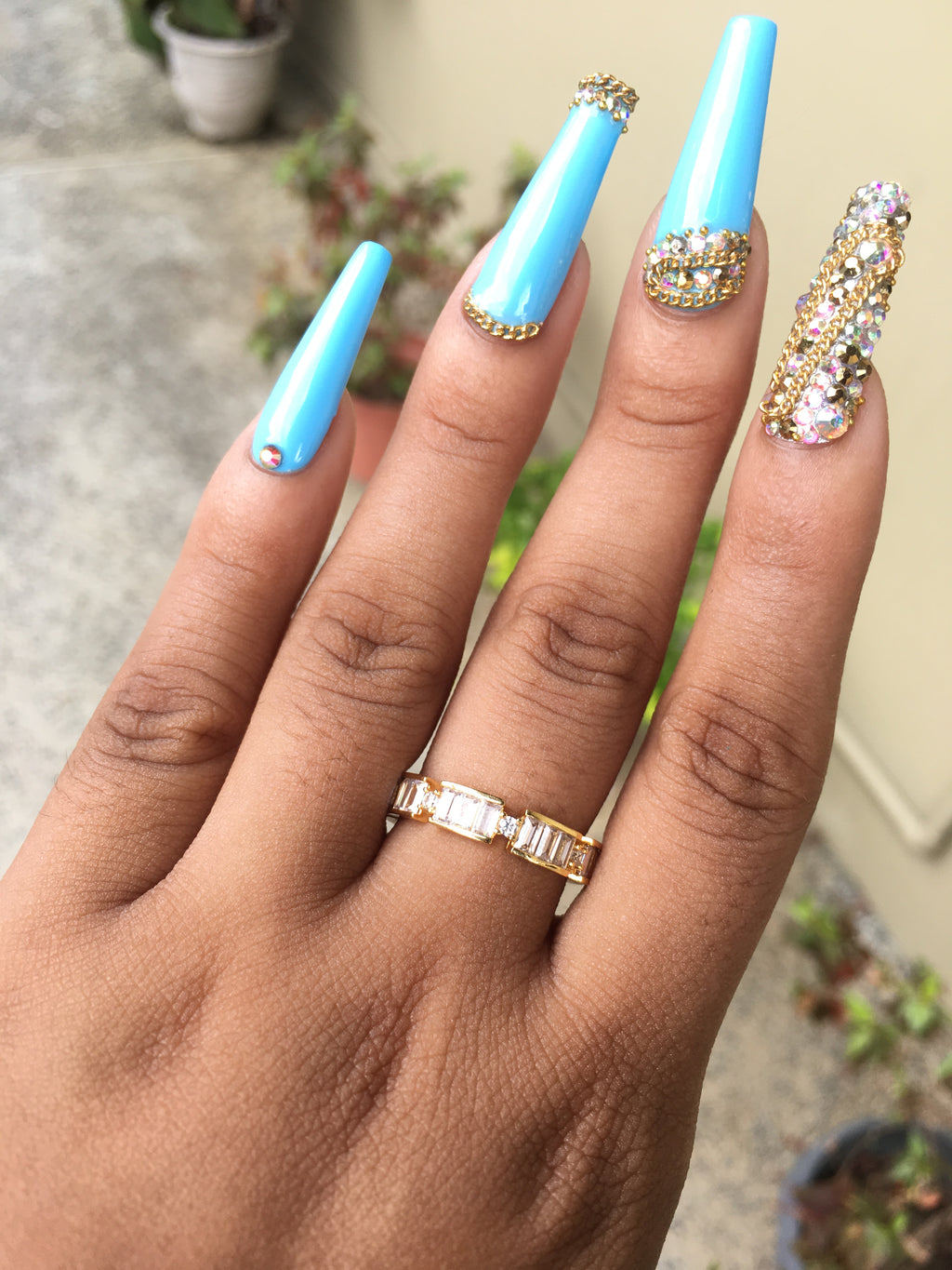 CZ Ring Band