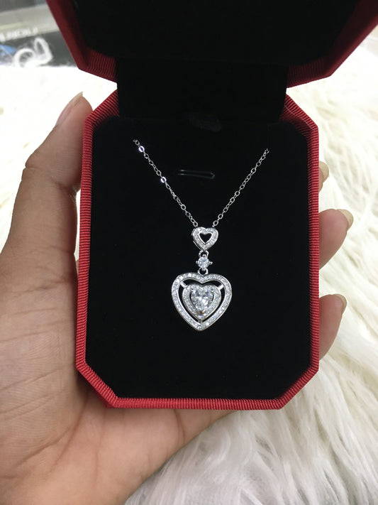 Sterling Silver Heart Chain