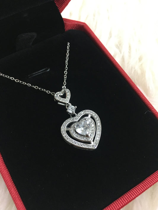 Sterling Silver Heart Chain