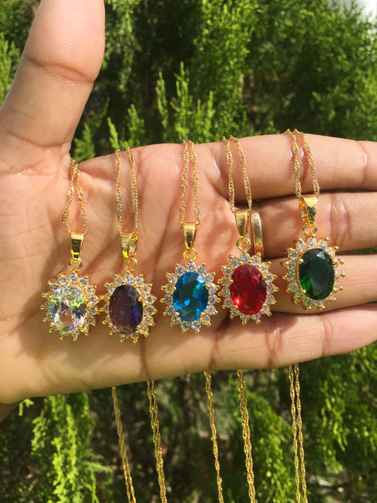 Pendant necklaces