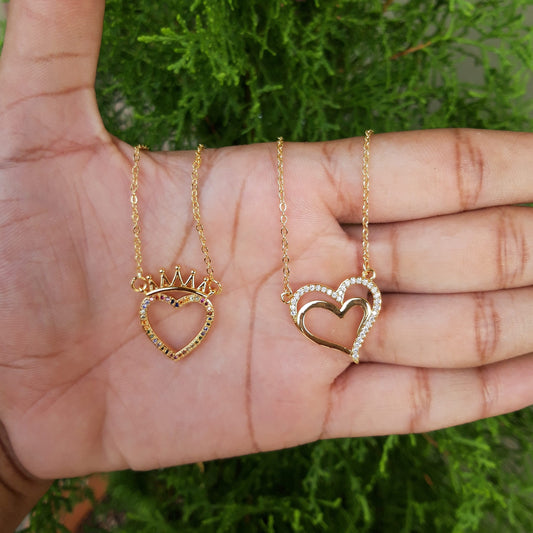Heart pendant necklace