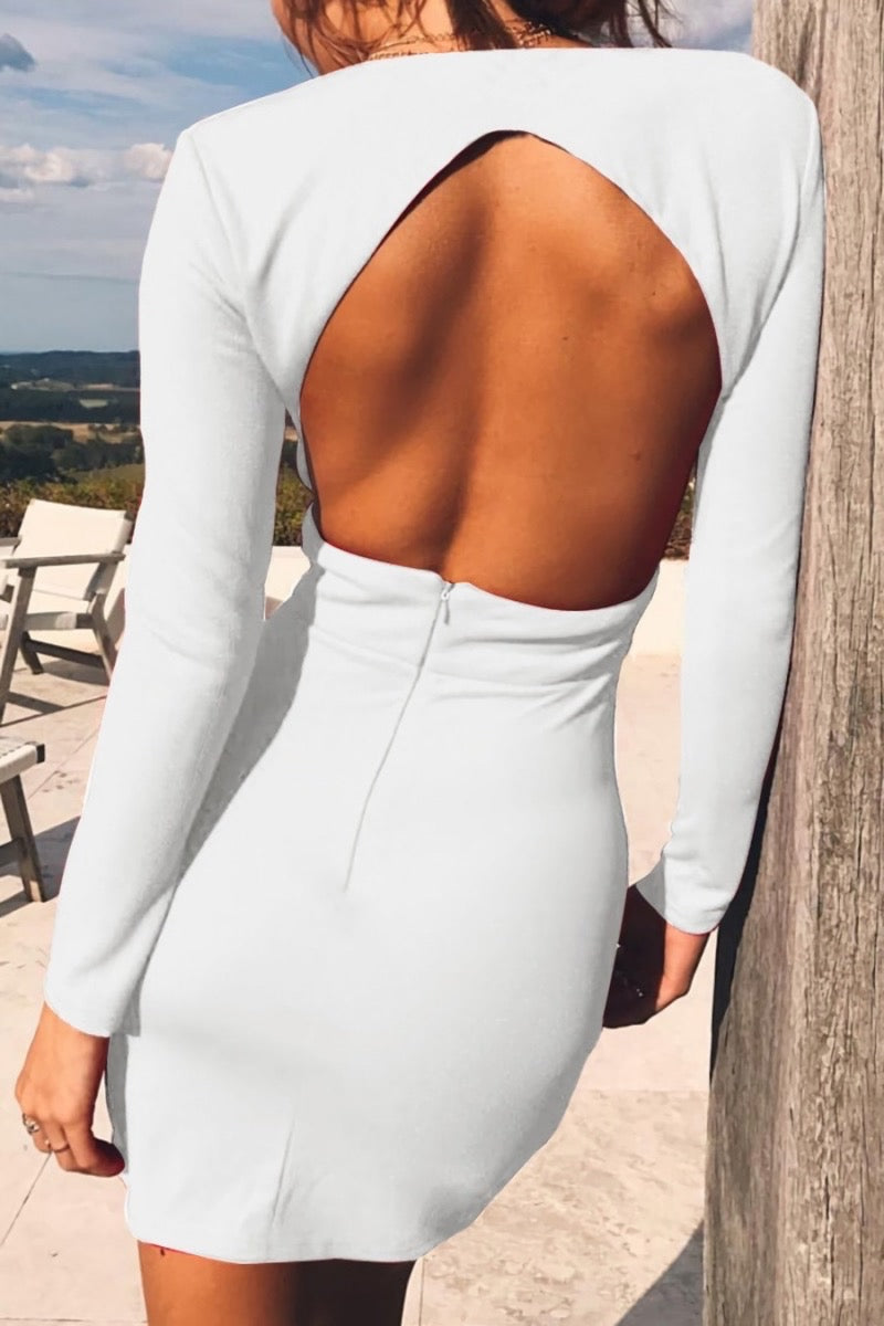 Anna Backless Dress